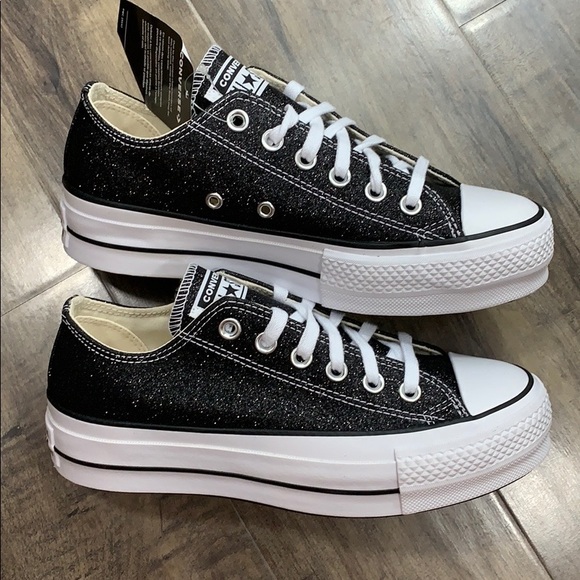 CONVERSE CTAS LIFT OX PLATFORM black/white/black - Picture 14 of 16